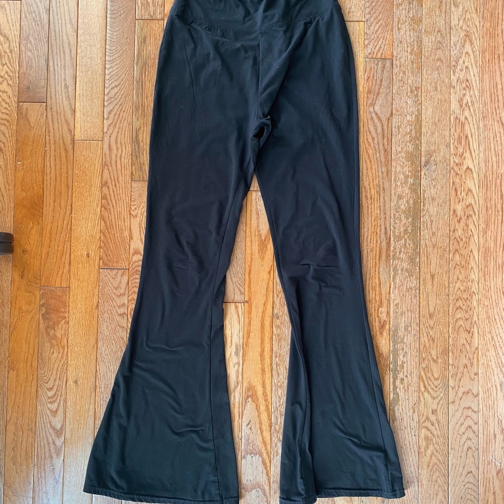 Black Flared Leggings